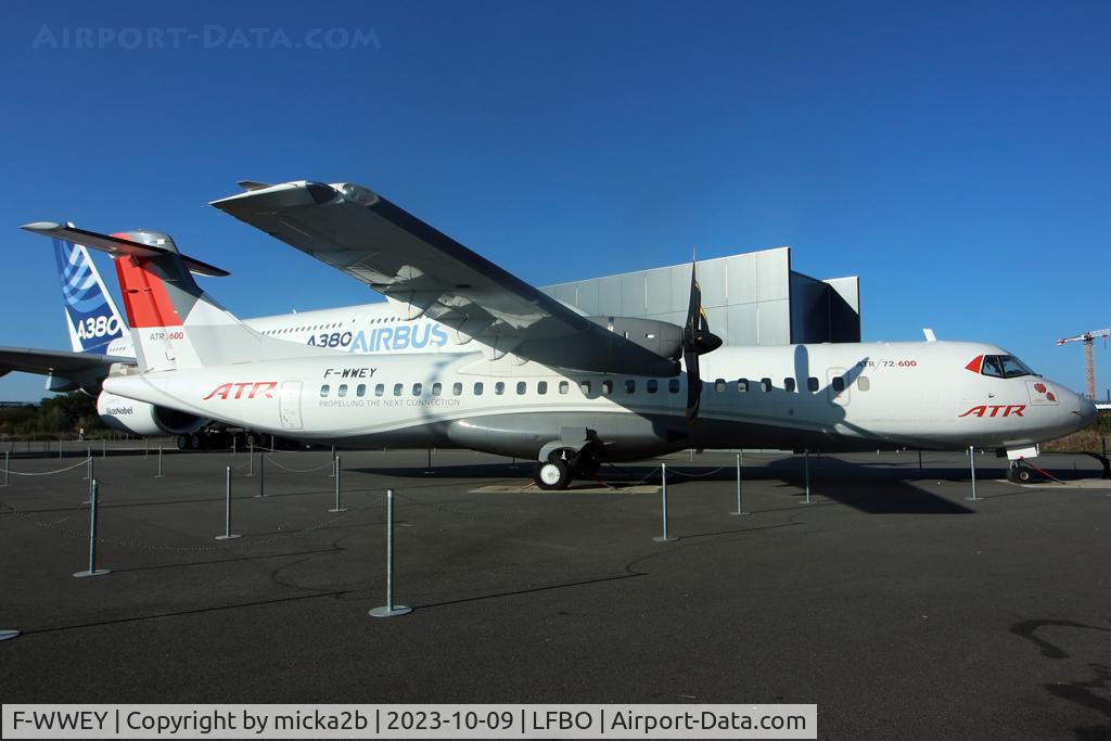 F-WWEY, 1988 ATR 72-201 C/N 098, Preserved