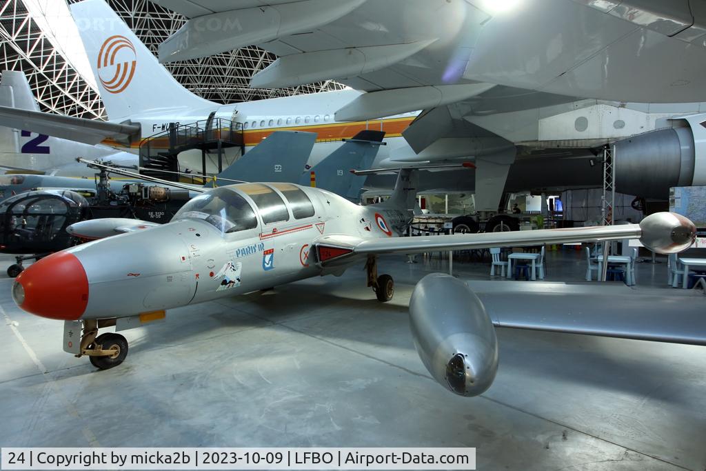 24, 1958 Morane-Saulnier MS-760 Paris IR C/N 24, Preserved