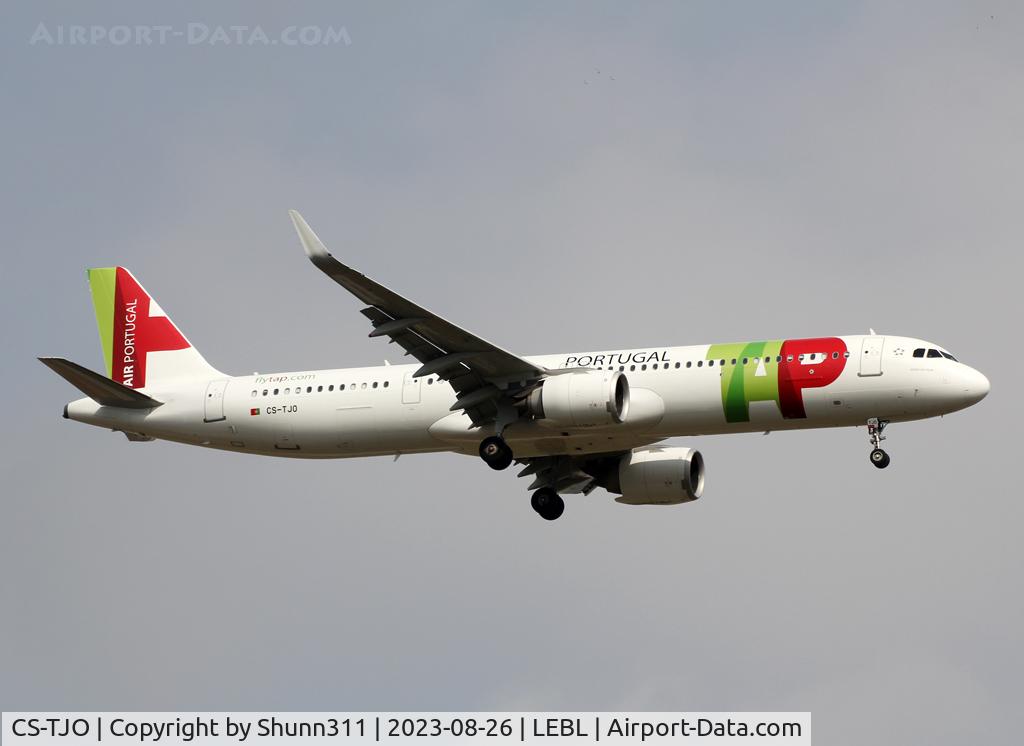 CS-TJO, 2019 Airbus A321-251NX C/N 8923, Landing rwy 06L