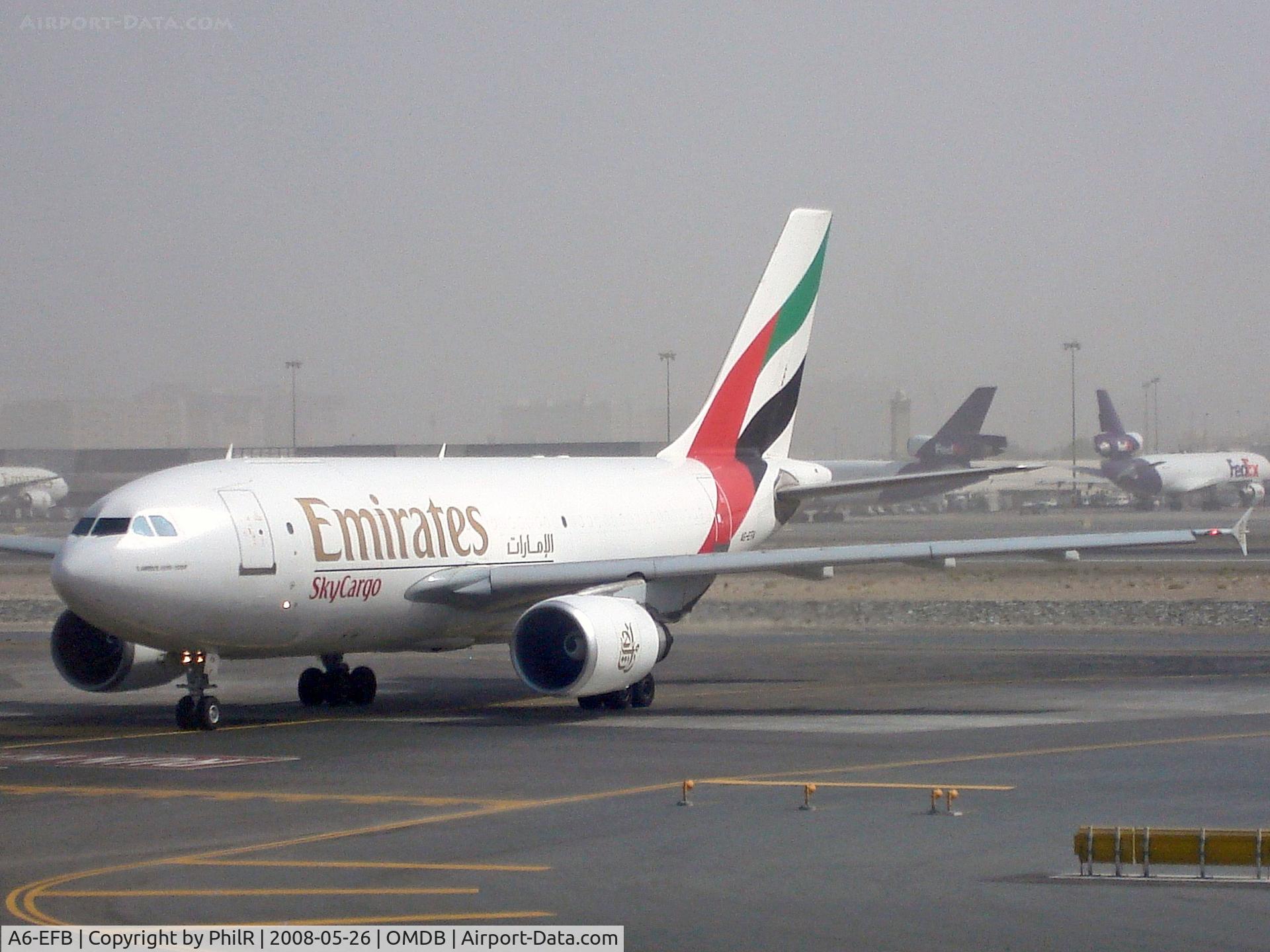 A6-EFB, 1991 Airbus A310-308(F) C/N 592, A6-EFB 1991 Airbus A310F Emirates SkyCargo DXB