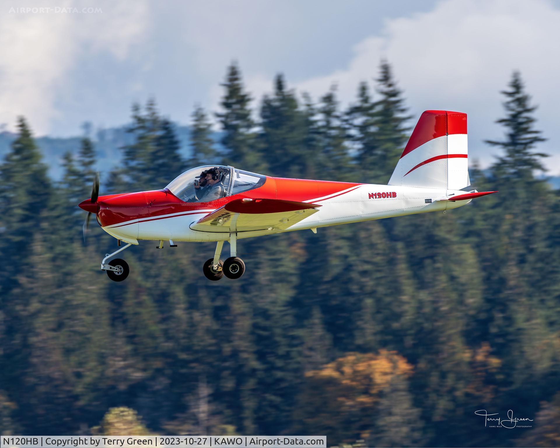 N120HB, 2016 Van's RV-12 C/N 120794, KAWO