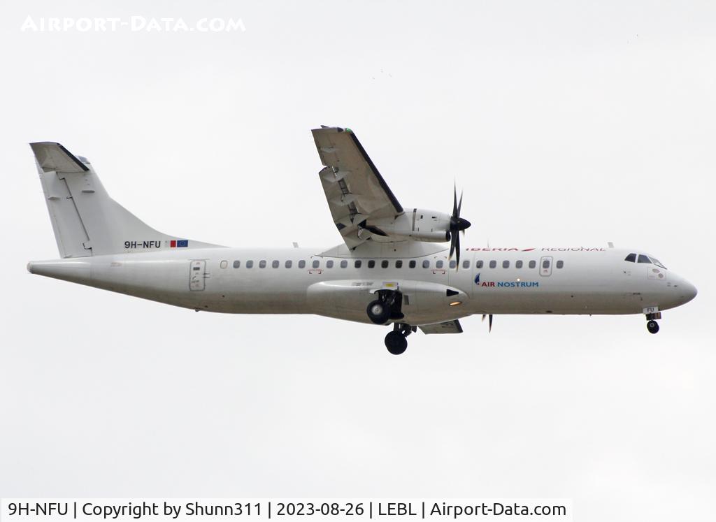 9H-NFU, 2015 ATR 72-600 C/N 1261, Landing rwy 06L
