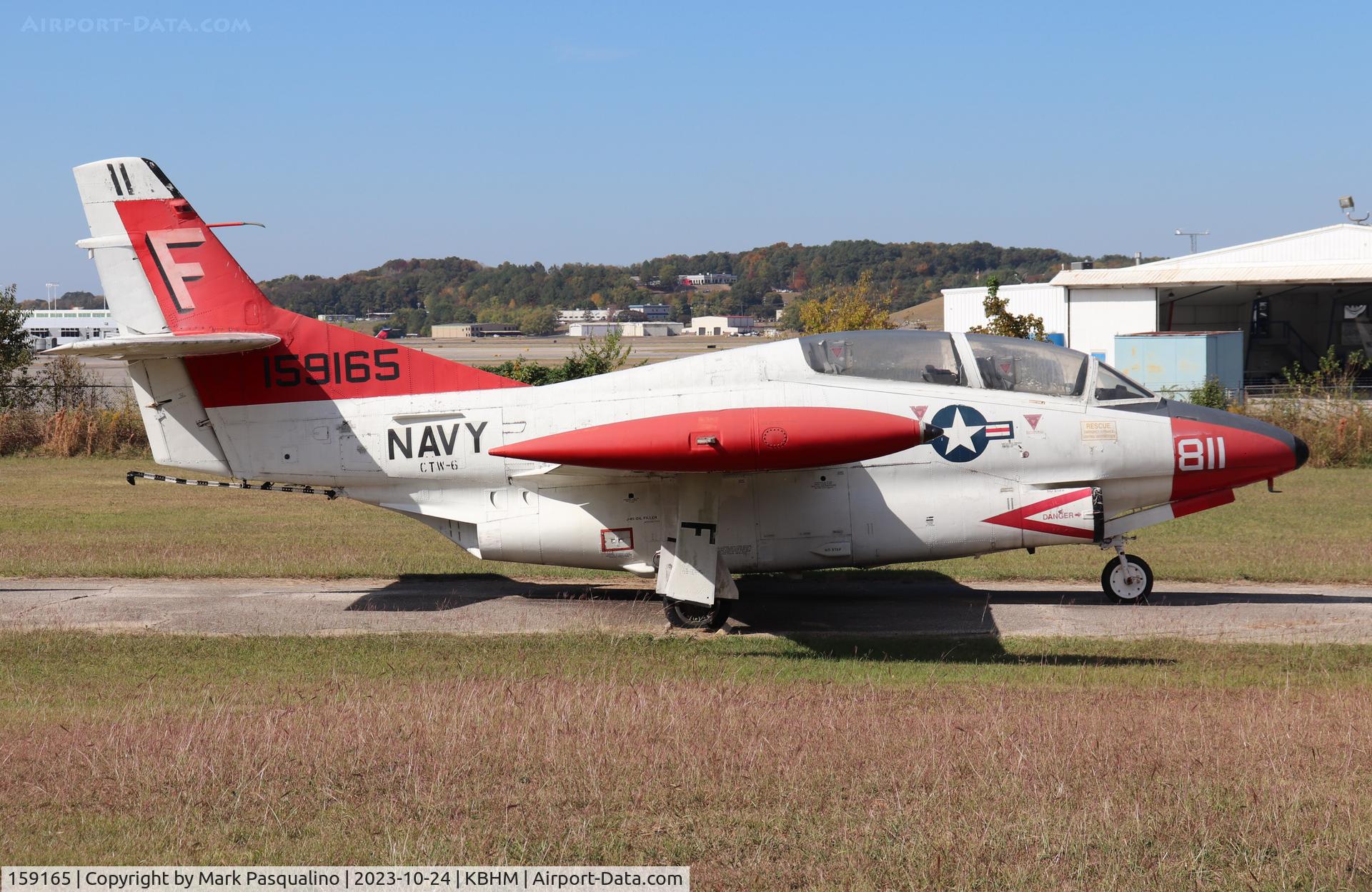 159165, Rockwell T-2C Buckeye C/N 367-16, Rockwell T-2C Buckeye