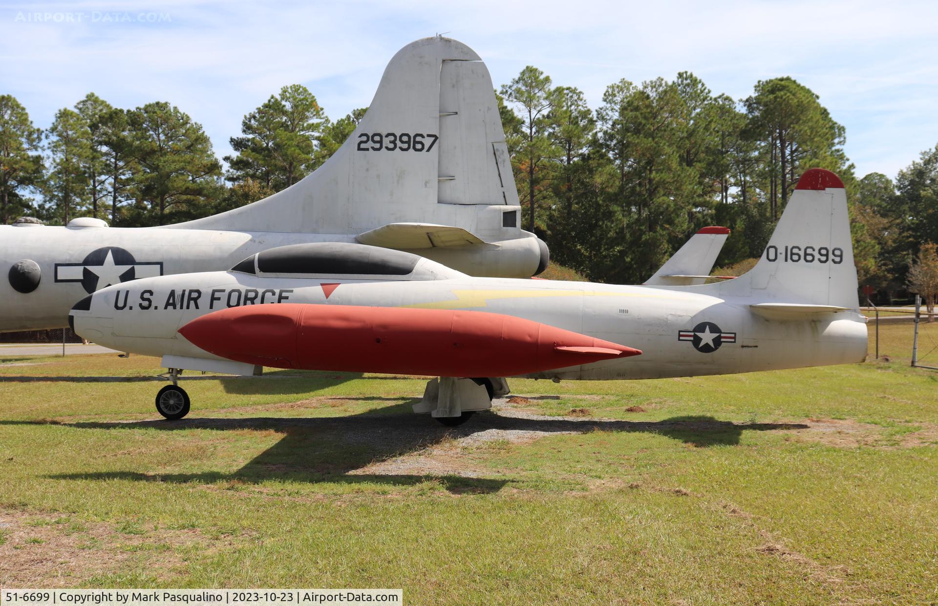 51-6699, 1951 Lockheed T-33A Shooting Star C/N 580-6031, Lockheed T-33A