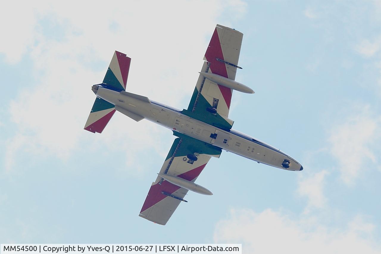 MM54500, Aermacchi MB-339PAN C/N 6707/102/AA048, Aermacchi MB-339PAN, N°10 of Frecce Tricolori Aerobatic Team 2015, Luxeuil-Saint Sauveur Air Base 116 (LFSX)