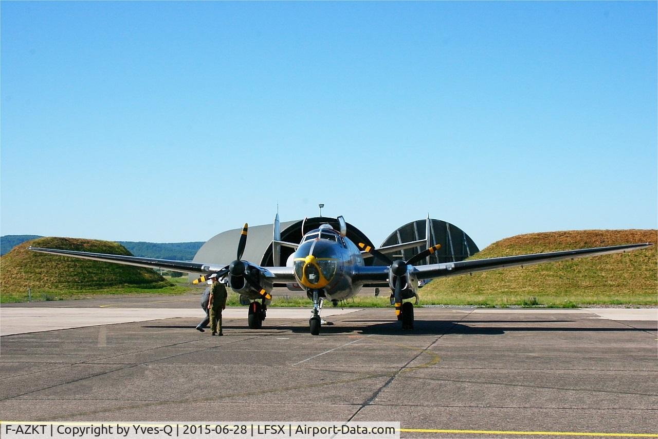 F-AZKT, 1954 Dassault MD-311 Flamant C/N 260, Dassault MD-311 Flamant, Flight line, Luxeuil-St Sauveur Air Base 116 (LFSX)