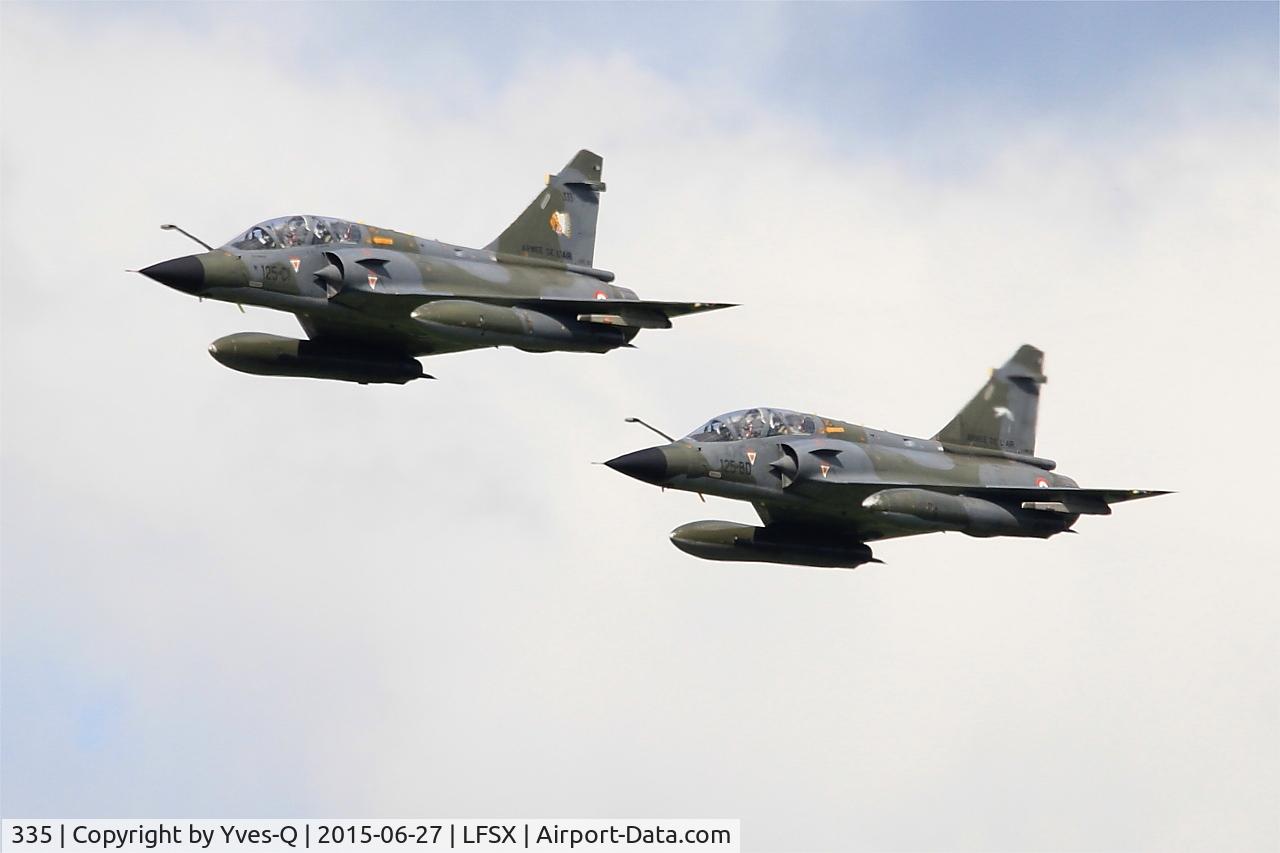 335, Dassault Mirage 2000N C/N 261, Dassault Mirage 2000N (125-CI), Ramex Delta Tactical display, Luxeuil-St Sauveur Air Base 116 (LFSX)