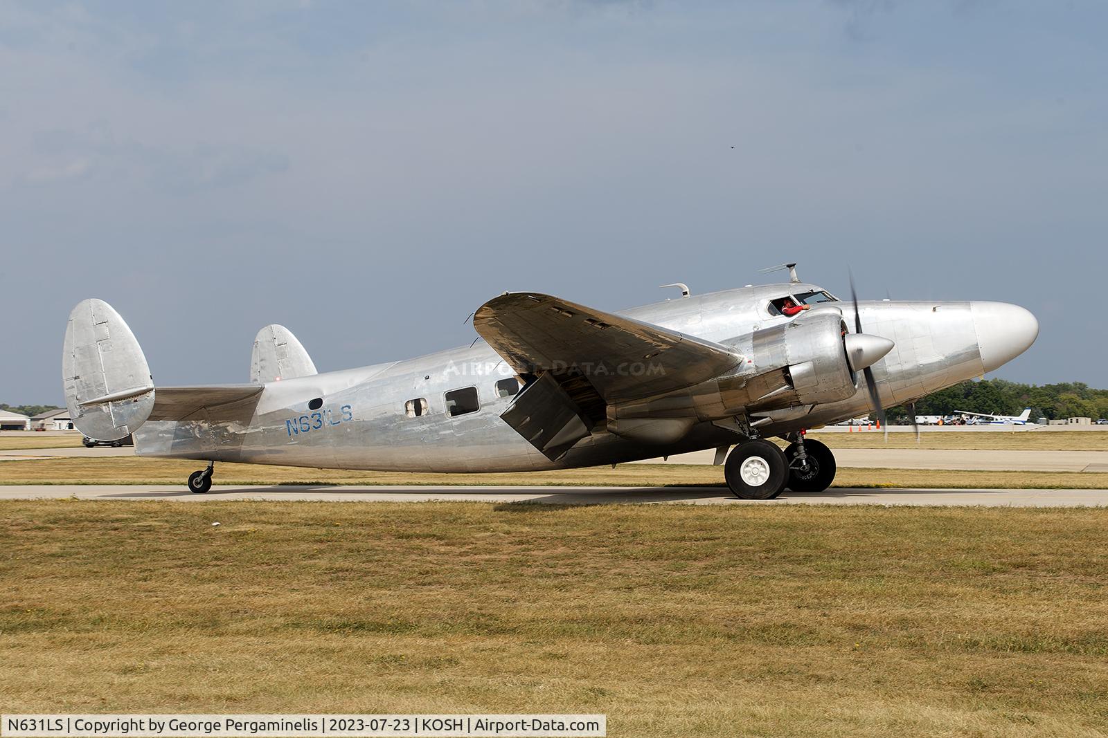 N631LS, 1943 Lockheed-PacAero R50-5 Learstar C/N 18-2404, Oshkosh 2023.