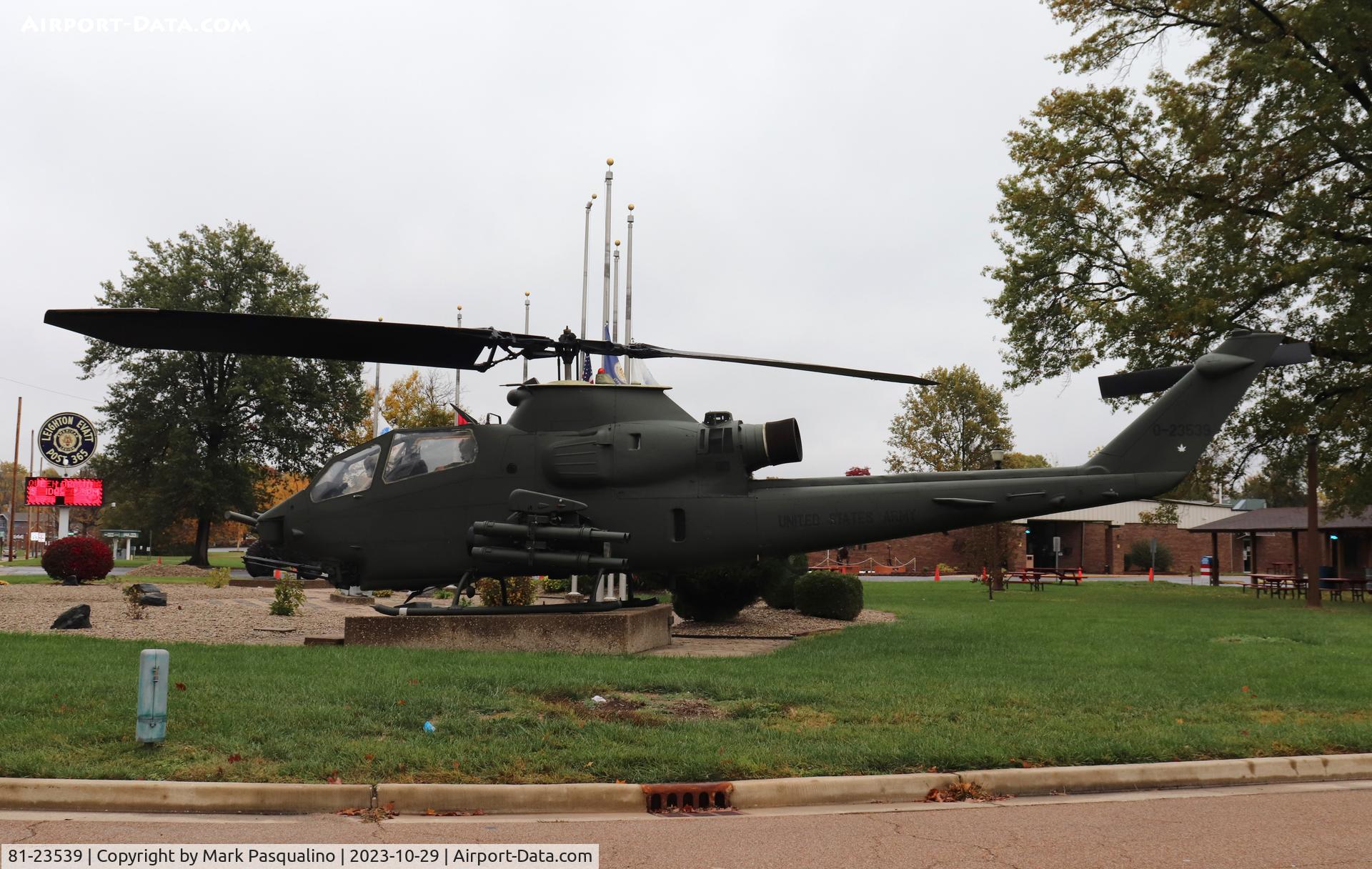 81-23539, 1981 Bell AH-1S Cobra C/N 22323, Bell AH-1S Cobra Located in Collinsville, IL