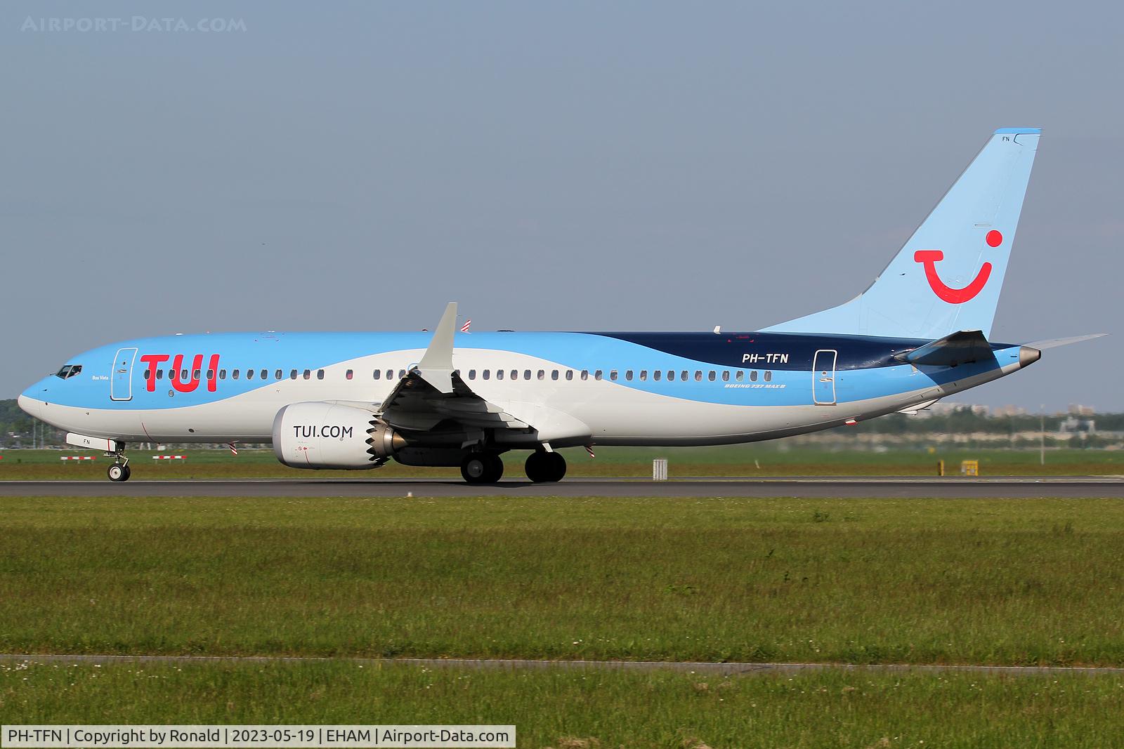 PH-TFN, 2018 Boeing 737-8 C/N 44596, at spl