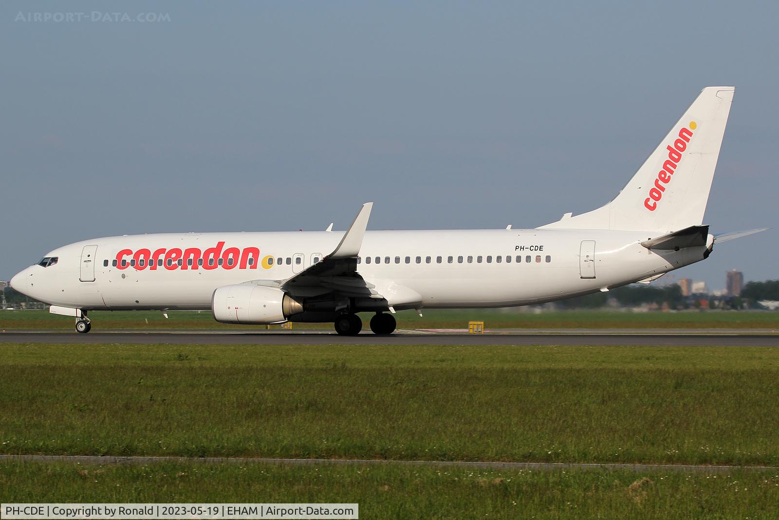 PH-CDE, 2008 Boeing 737-86Q C/N 35795, at spl