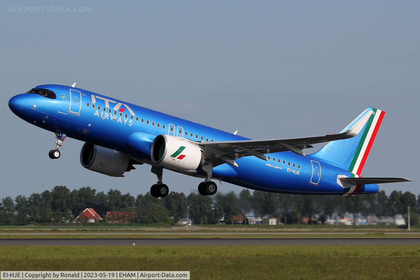 EI-HJE, 2023 Airbus A320-272N C/N 11408, at spl