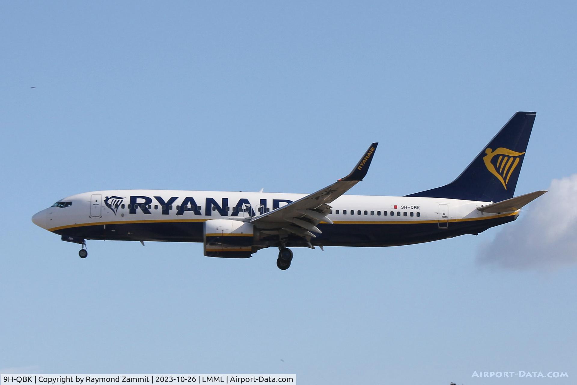9H-QBK, 2015 Boeing 737-8AS C/N 44707, B737-800 9H-QBK Malta Air