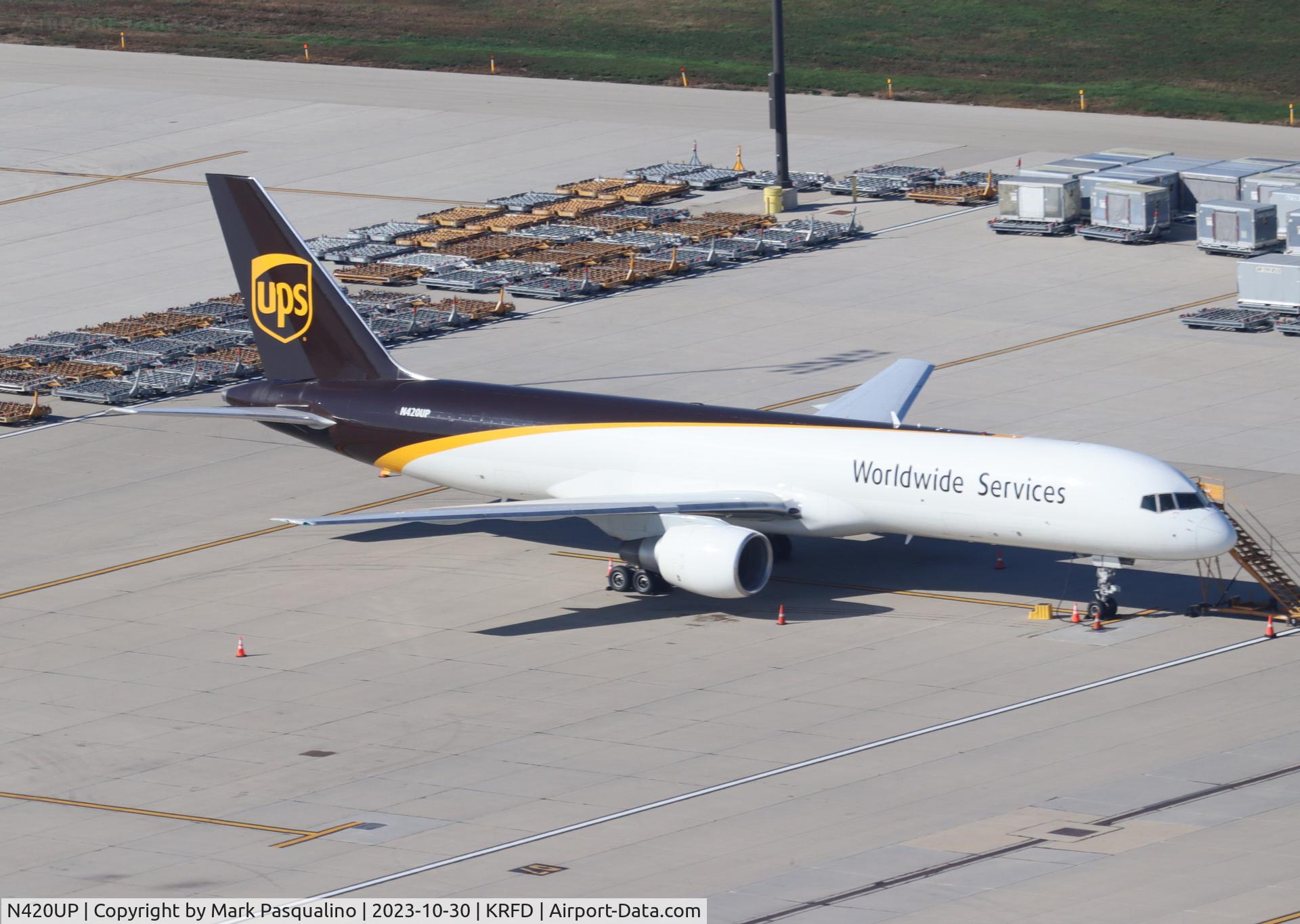 N420UP, 1990 Boeing 757-24APF C/N 23907, Boeing 757-24AP