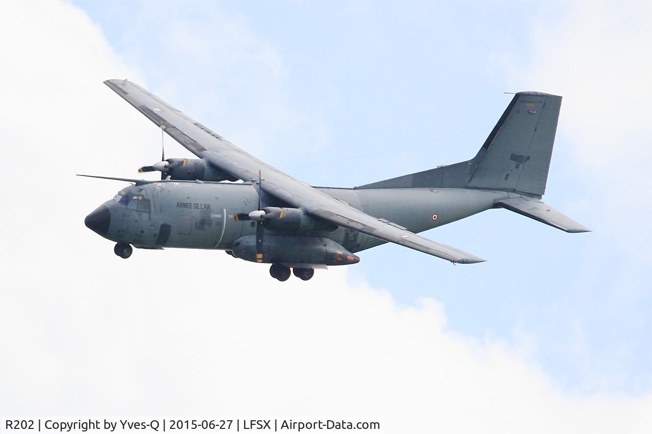 R202, Transall C-160R C/N 202, Transall C-160R, Short approach rwy 29, Luxeuil-Saint Sauveur Air Base 116 (LFSX)