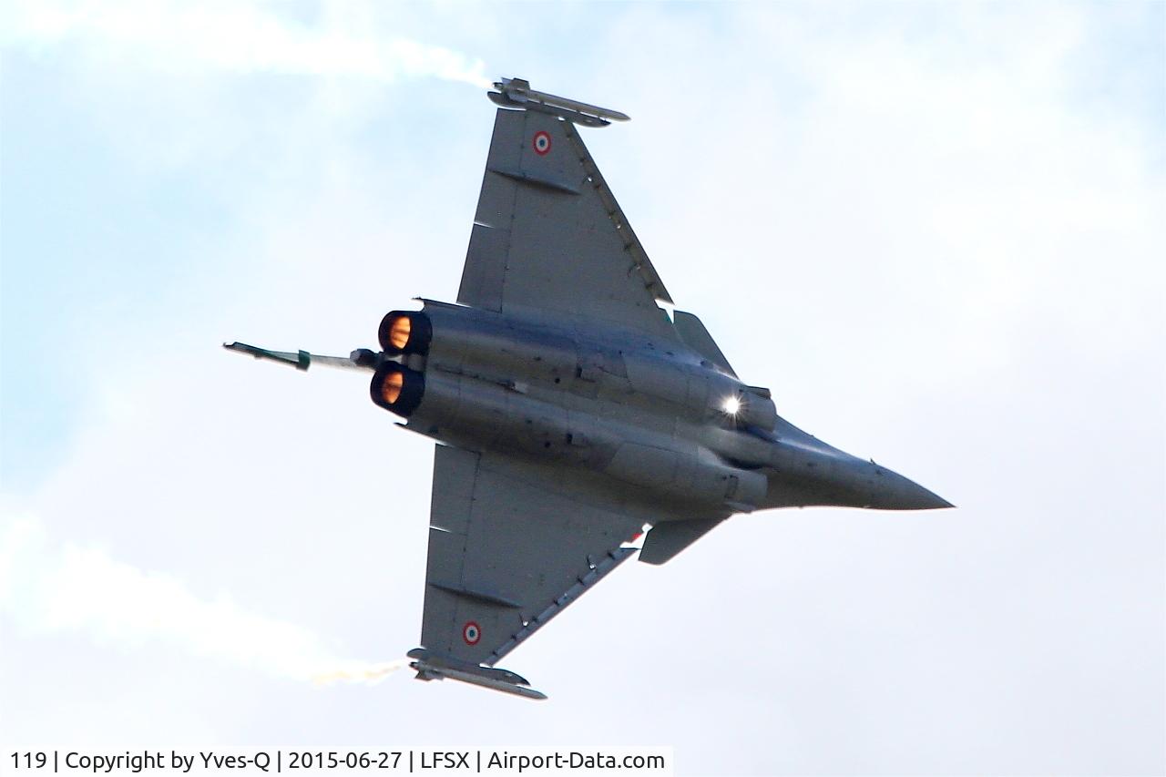 119, 2010 Dassault Rafale C C/N 119, Dassault Rafale C (113-IX), On display, Luxeuil-St Sauveur Air Base 116 (LFSX)