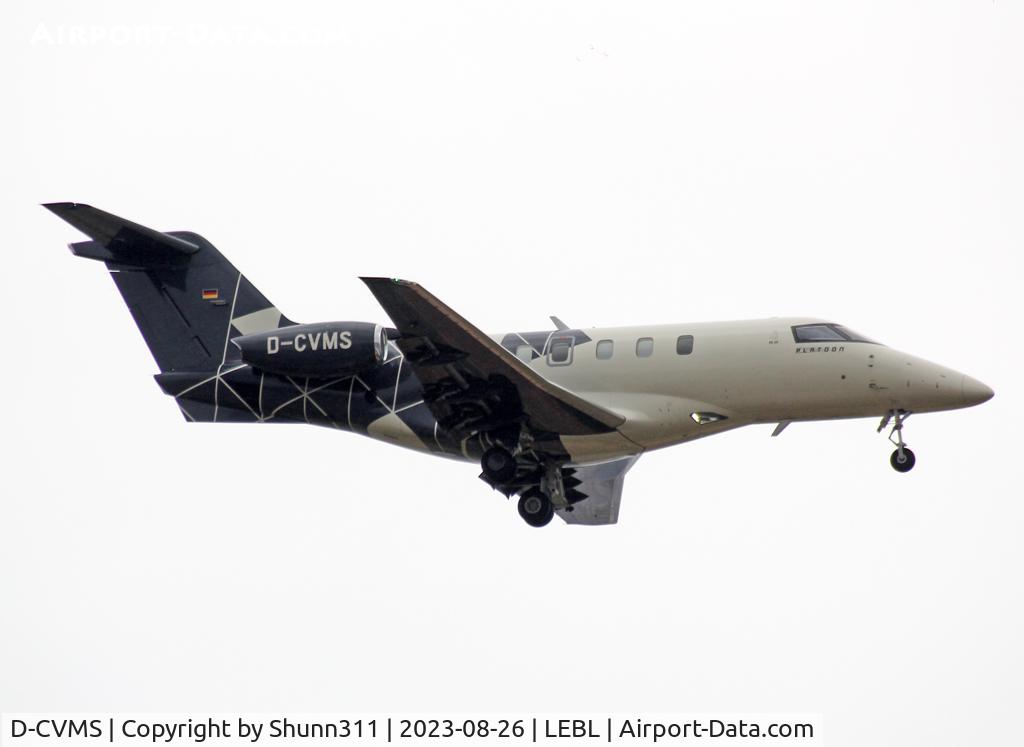 D-CVMS, 2021 Pilatus PC-24 C/N 224, Landing rwy 06L
