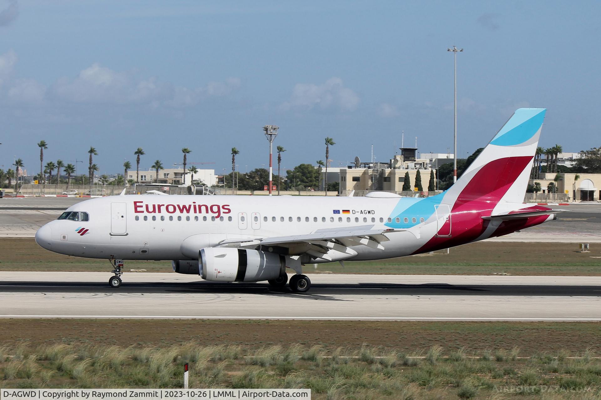 D-AGWD, 2007 Airbus A319-132 C/N 3011, A319 D-AGWD EuroWings