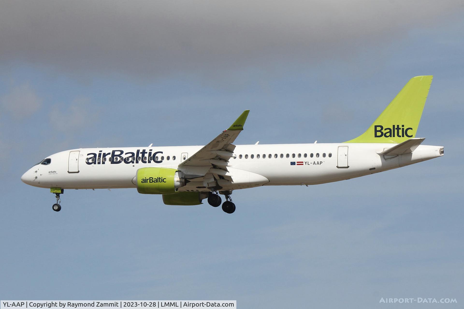 YL-AAP, 2019 Airbus A220-300 C/N 55051, A220 YL-AAP Air Baltic