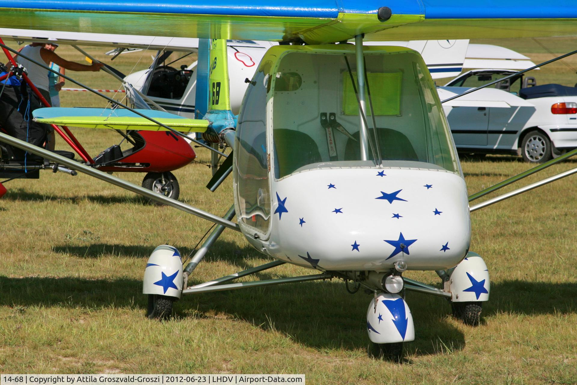 14-68, Ferrari ULM Tucano V, LHDV - Dunaújváros-Kisapostag Airport, Hungary AIRSHOW 2012