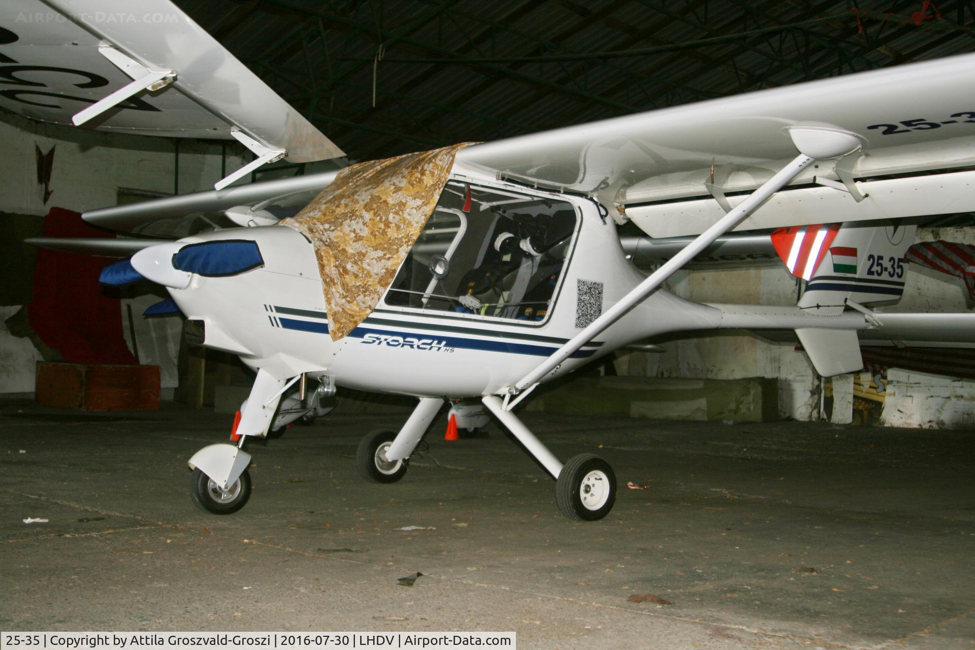 25-35, Fly Synthesis Storch 912 HS C/N 426, LHDV - Dunaújváros-Kisapostag Airport