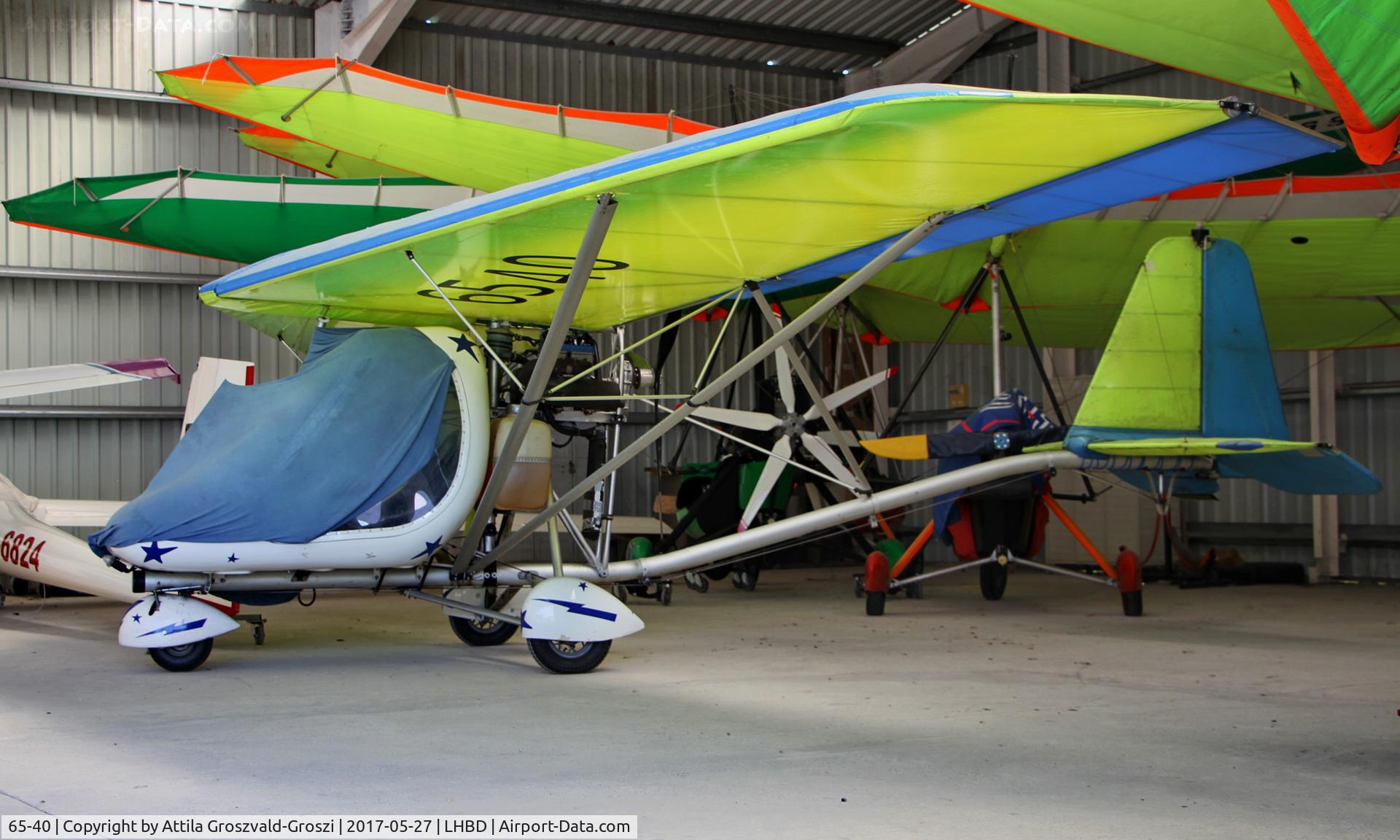 65-40, Ferrari ULM Tucano V, LHBD - Börgönd Airport, Hungary