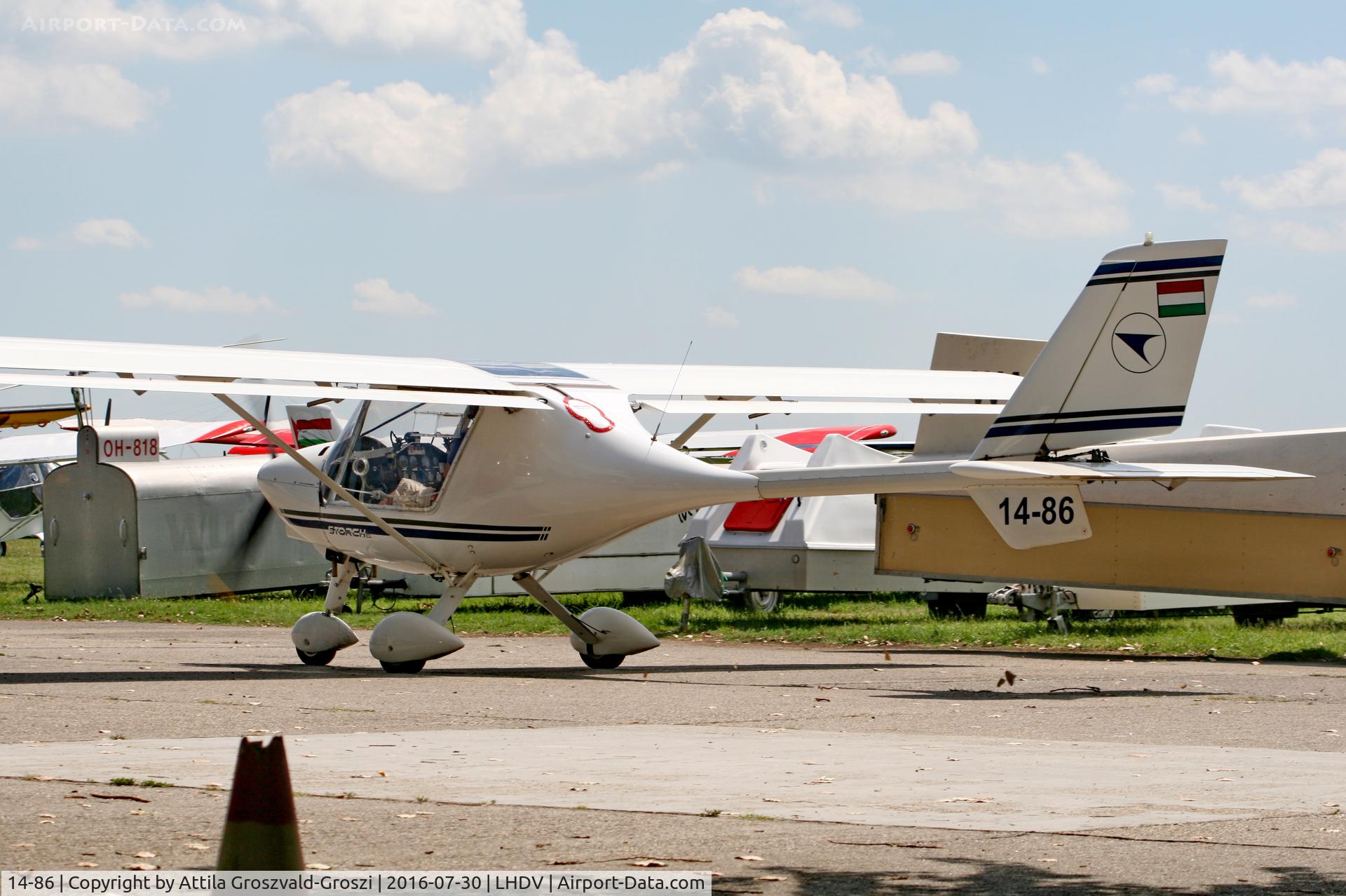 14-86, Fly Synthesis Storch C/N ., LHDV - Dunaújváros-Kisapostag Airport,