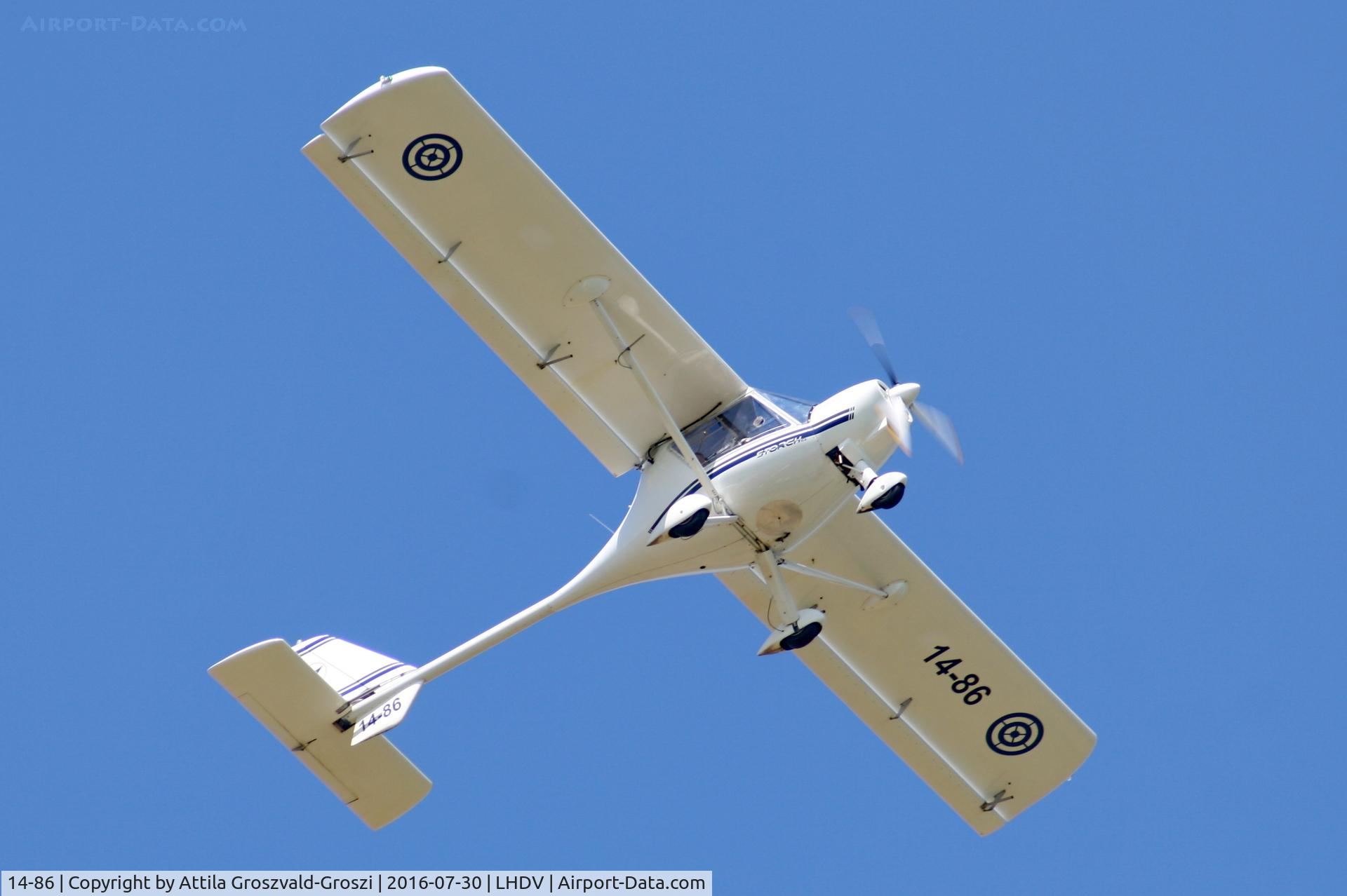 14-86, Fly Synthesis Storch C/N ., LHDV - Dunaújváros-Kisapostag Airport,