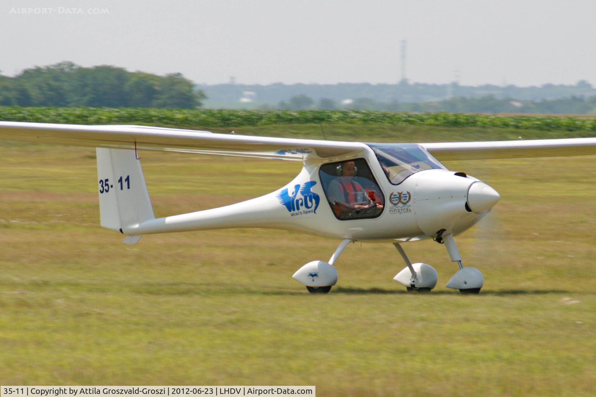 35-11, Pipistrel Virus 912 C/N Not found 35-11, LHDV - Dunaújváros-Kisapostag Airport, Hungary AIRSHOW 2012