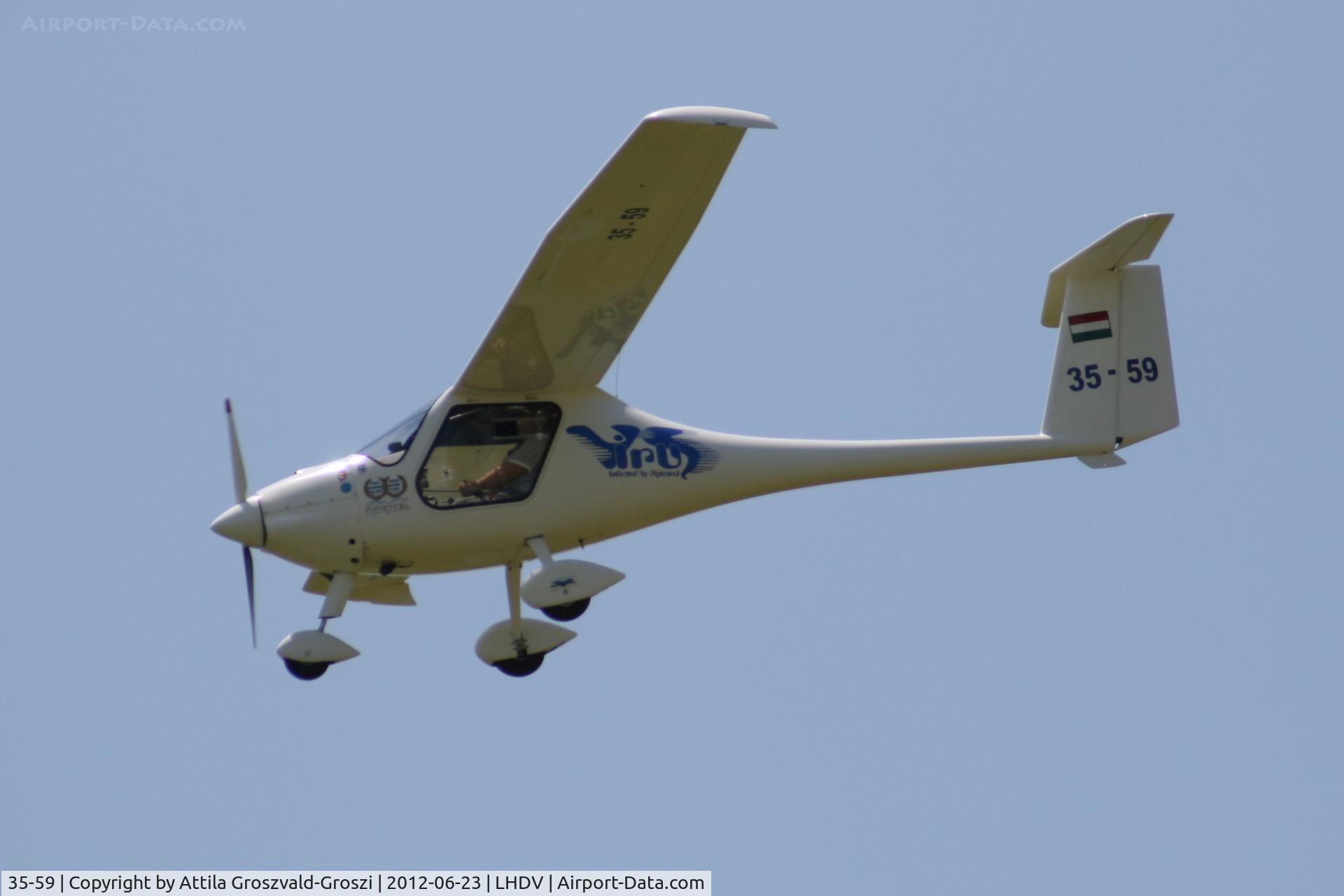 35-59, Pipistrel Virus 912 C/N 037V9120601, LHDV - Dunaújváros-Kisapostag Airport, Hungary AIRSHOW 2012