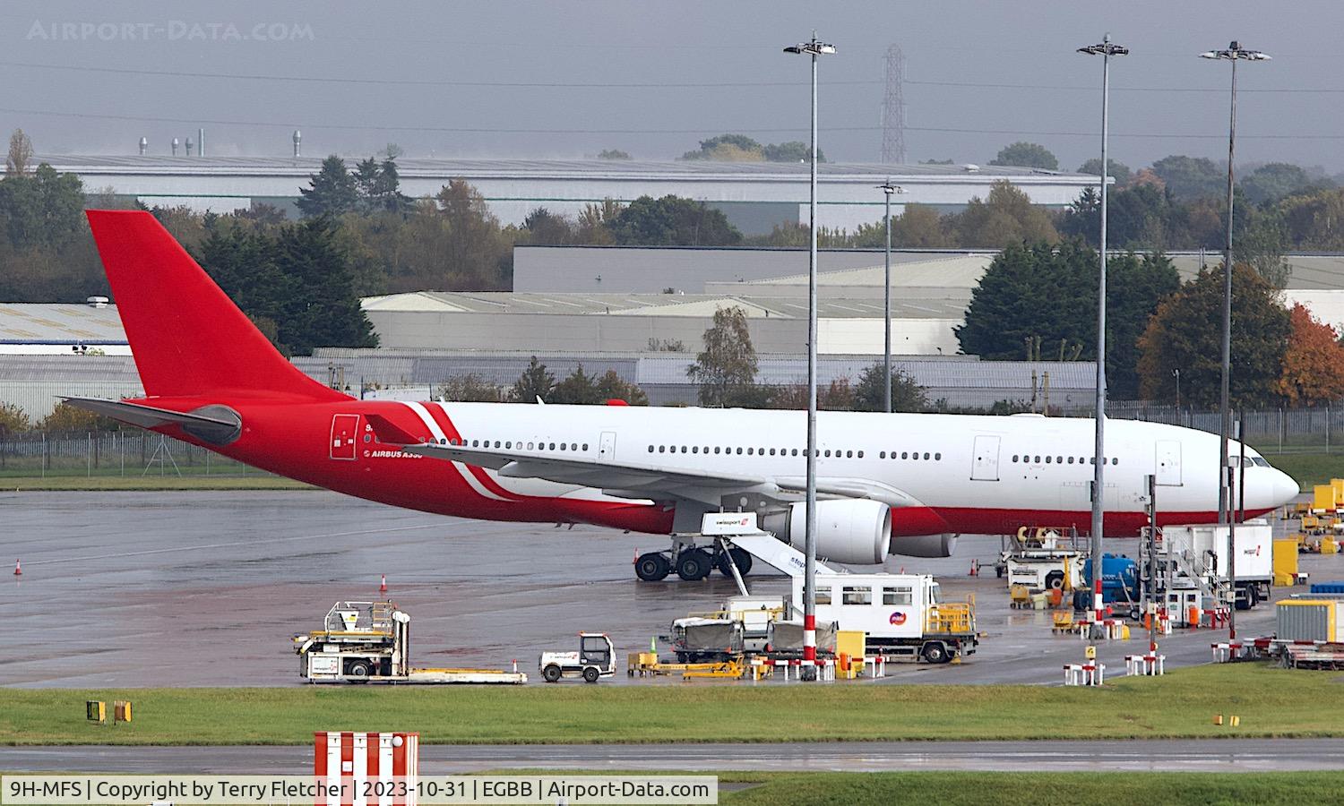 9H-MFS, 2005 Airbus A330-203 C/N 700, At Birmingham