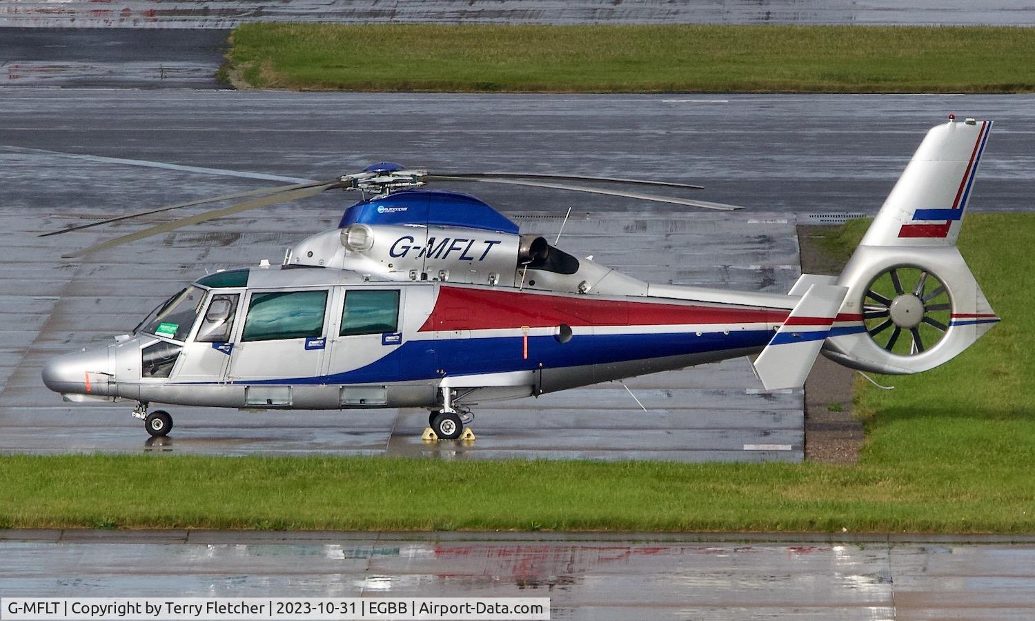 G-MFLT, 2008 Eurocopter AS-365N-2 Dauphin 2 C/N 6806, At Birmingham