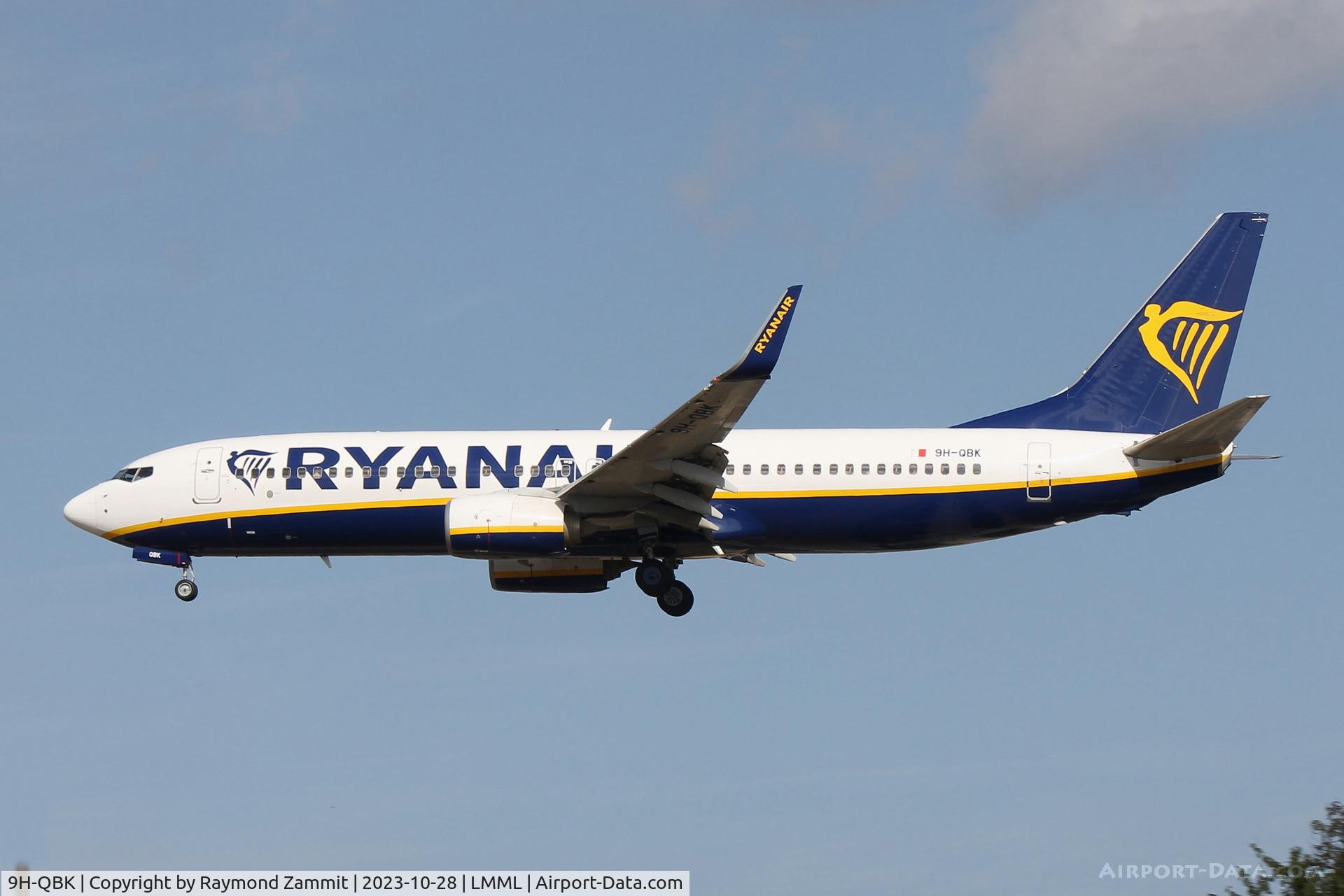 9H-QBK, 2015 Boeing 737-8AS C/N 44707, B737-800 9H-QBK Malta Air