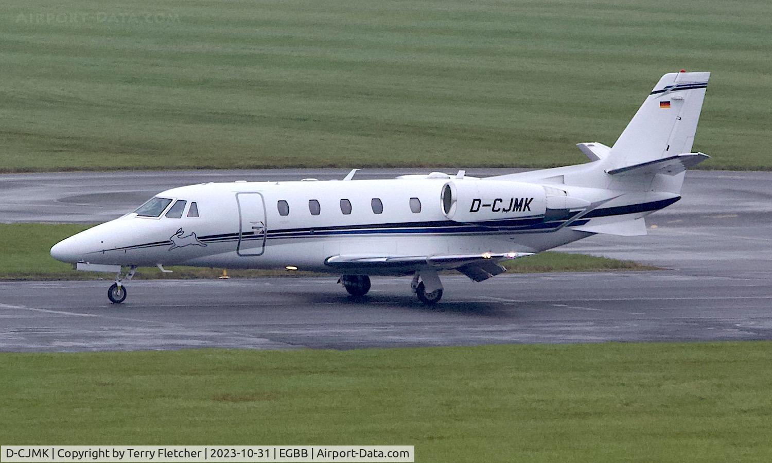 D-CJMK, 2019 Cessna 560XLS Citation Excel+ C/N 560-6265, At Birmingham