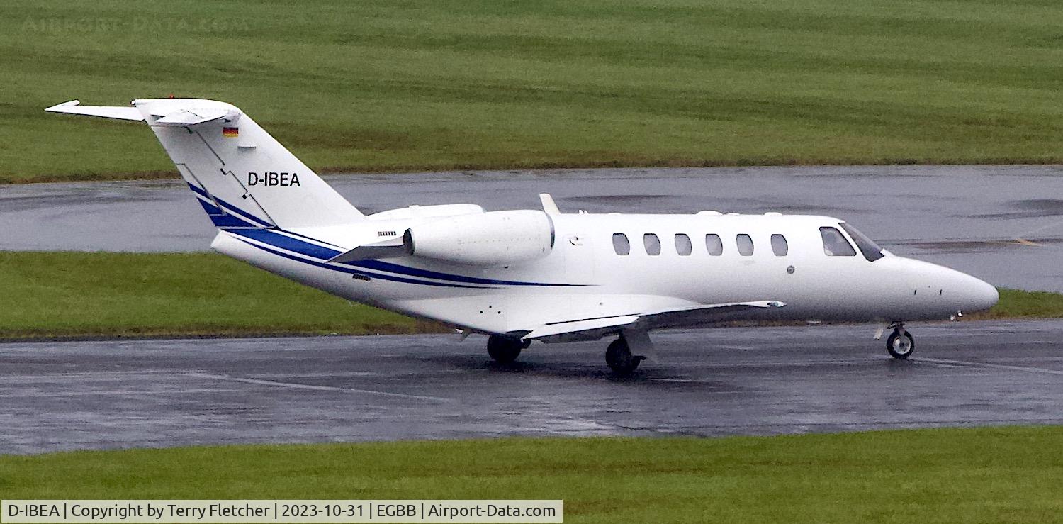 D-IBEA, Cessna 525A CitationJet CJ2+ C/N 525A-0383, At Birmingham