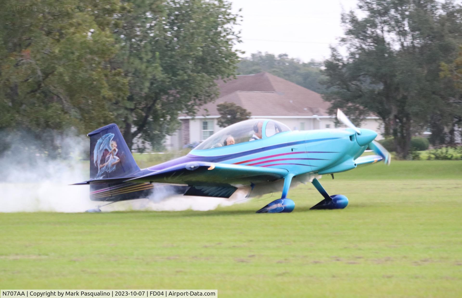 N707AA, 2012 Vans RV-8 C/N 80481, Vans RV-8