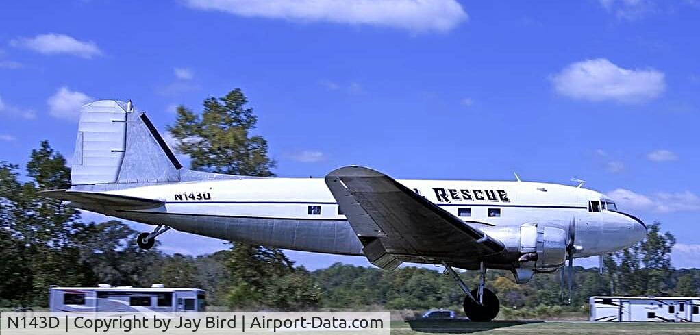 N143D, 1938 Douglas DC-3A-S4C4G C/N 2054, Airborne Animal Resque