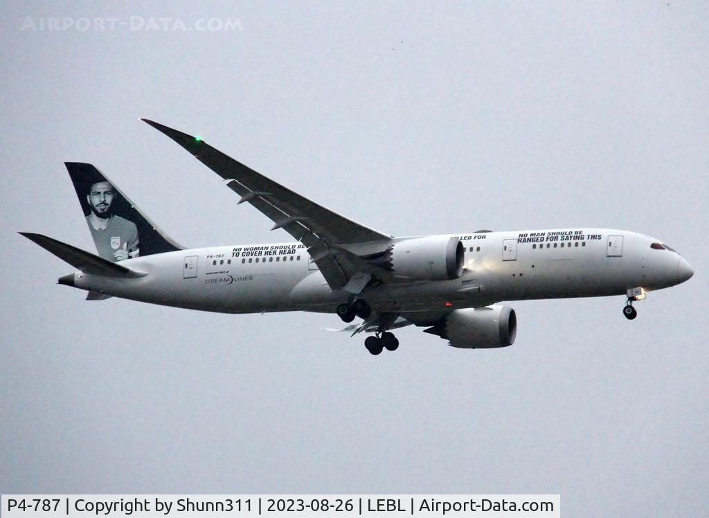 P4-787, 2013 Boeing 787-8 Dreamliner C/N 35306, Landing rwy 06L