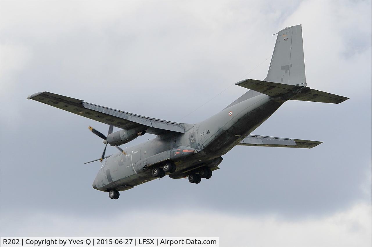 R202, Transall C-160R C/N 202, Transall C-160R, oN FINAL rwy 29, Luxeuil-Saint Sauveur Air Base 116 (LFSX)