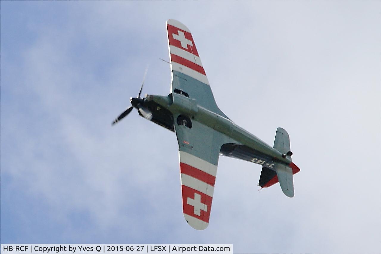 HB-RCF, 1942 Morane-Saulnier D-3801 (MS-412) C/N 194, Morane-Saulnier D-3801, On display, Luxeuil-Saint Sauveur Air Base 116 (LFSX)