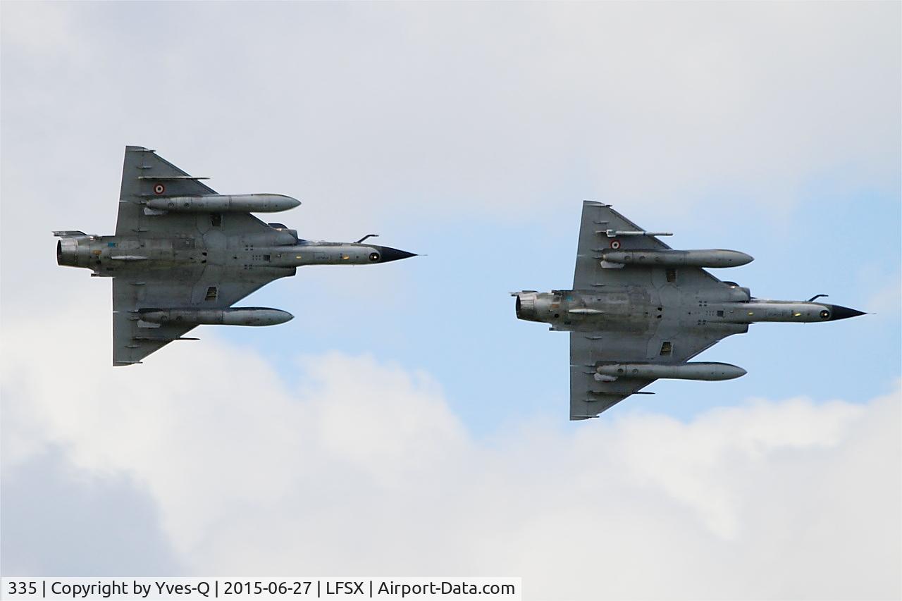 335, Dassault Mirage 2000N C/N 261, Dassault Mirage 2000N (125-CI), Ramex Delta Tactical display, Luxeuil-St Sauveur Air Base 116 (LFSX)