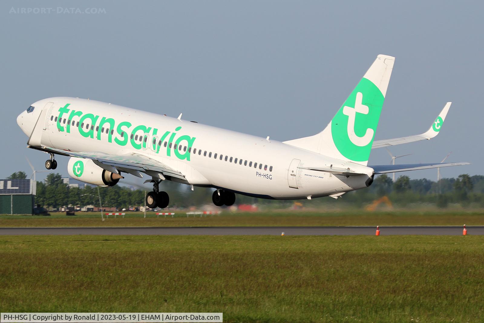 PH-HSG, 2012 Boeing 737-8K2 C/N 39262, at spl
