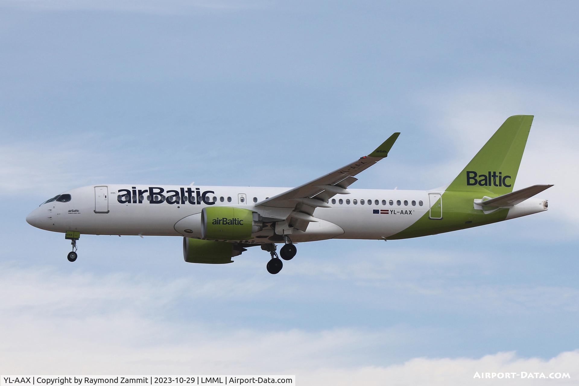 YL-AAX, 2020 Airbus A220-300 C/N 55094, A220 YL-AAX Air Baltic