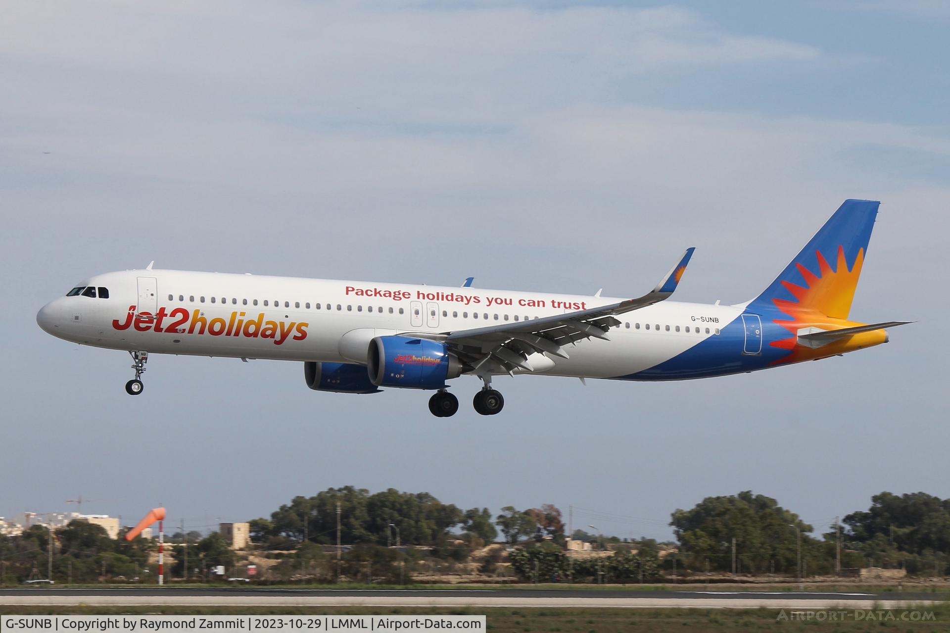 G-SUNB, 2023 Airbus A321-251NX C/N 11379, A321Neo G-SUNB Jet2Com