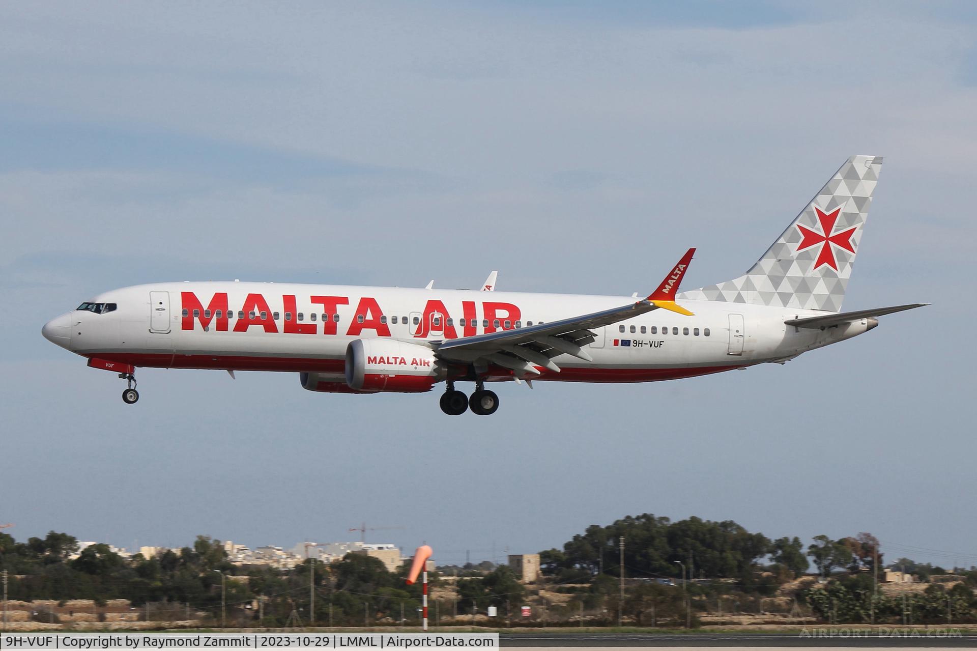 9H-VUF, 2021 Boeing 737-8-200 MAX C/N 65082, B737-8 MAX 9H-VUF Malta Air