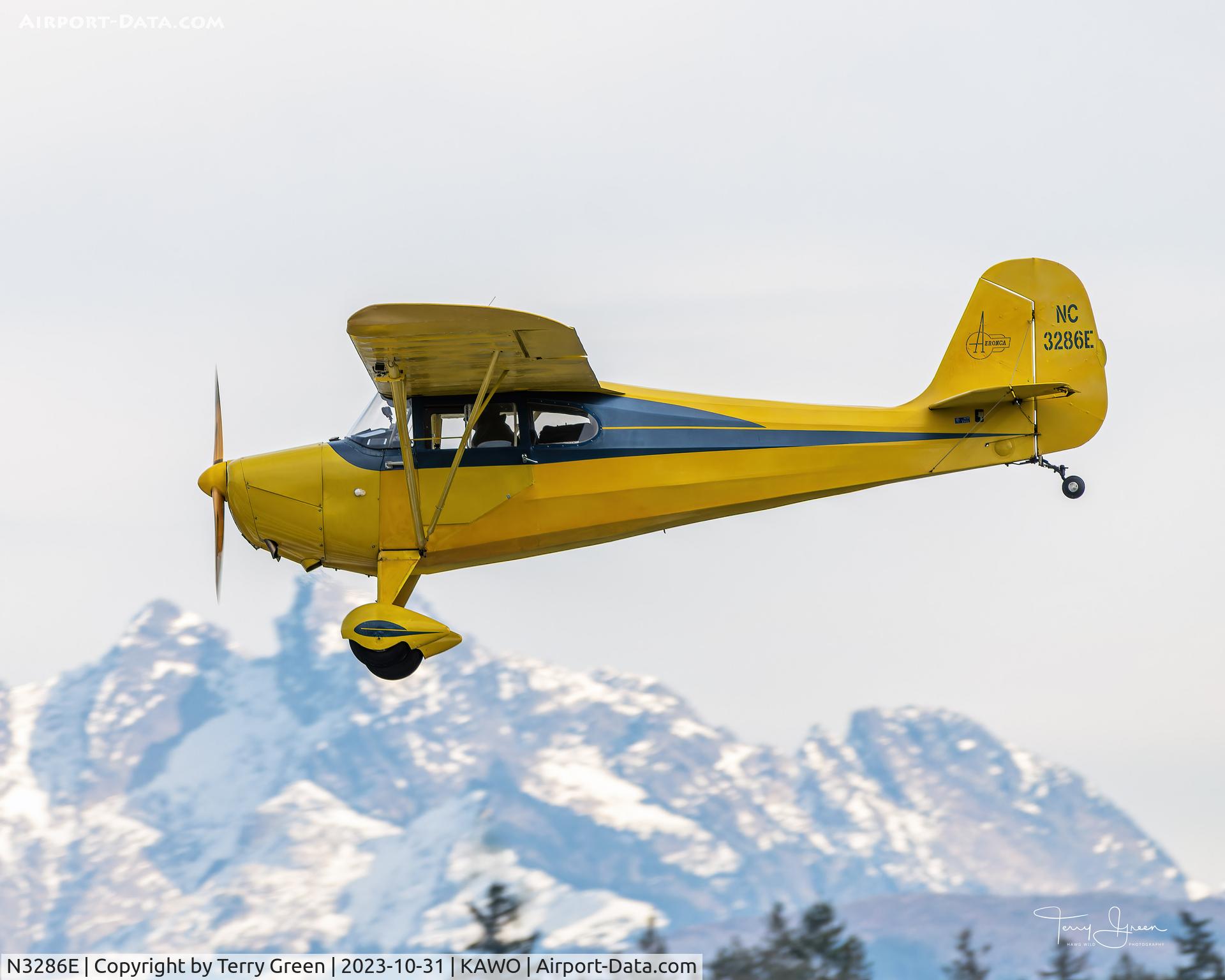 N3286E, 1947 Aeronca 11AC Chief C/N 11AC-1657, KAWO
