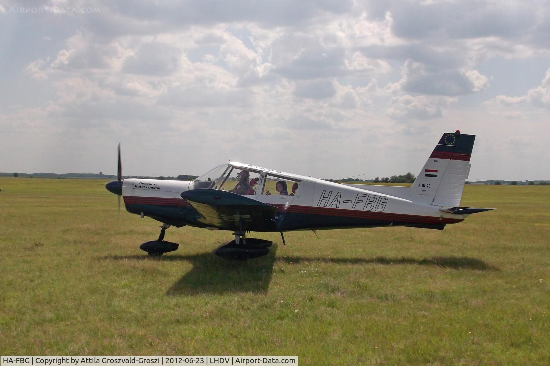 HA-FBG, 1973 Zlin Z-43 C/N 0024, LHDV - Dunaújváros-Kisapostag Airport, Hungary AIRSHOW 2012