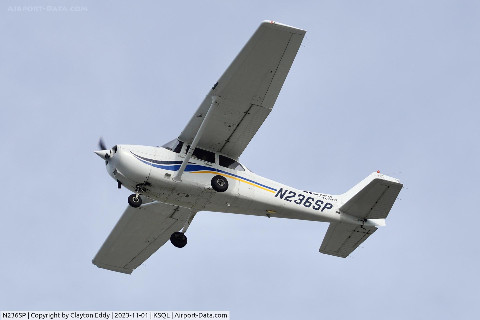 N236SP, 1999 Cessna 172S C/N 172S8213, San Carlos Airport in California 2023.