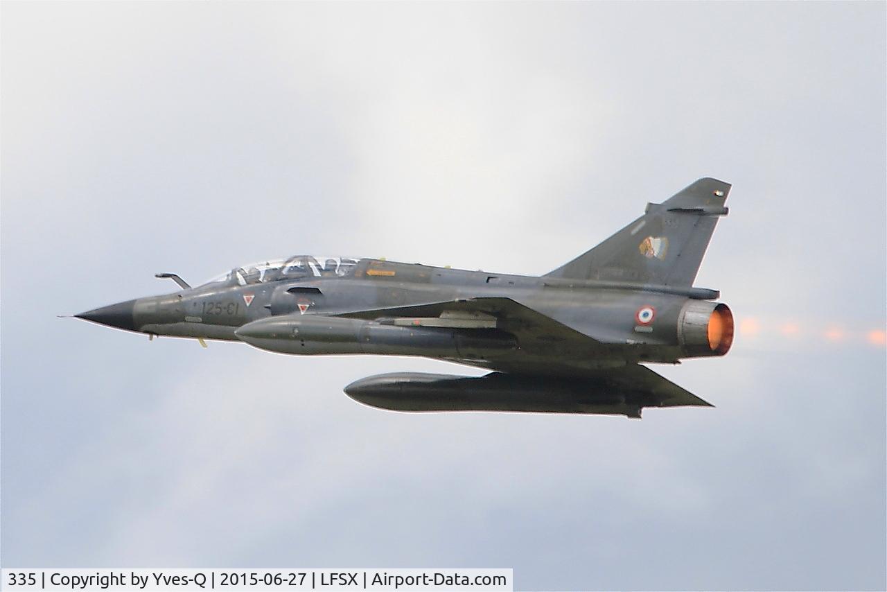 335, Dassault Mirage 2000N C/N 261, Dassault Mirage 2000N (125-CI), Ramex Delta Tactical display, Luxeuil-St Sauveur Air Base 116 (LFSX)
