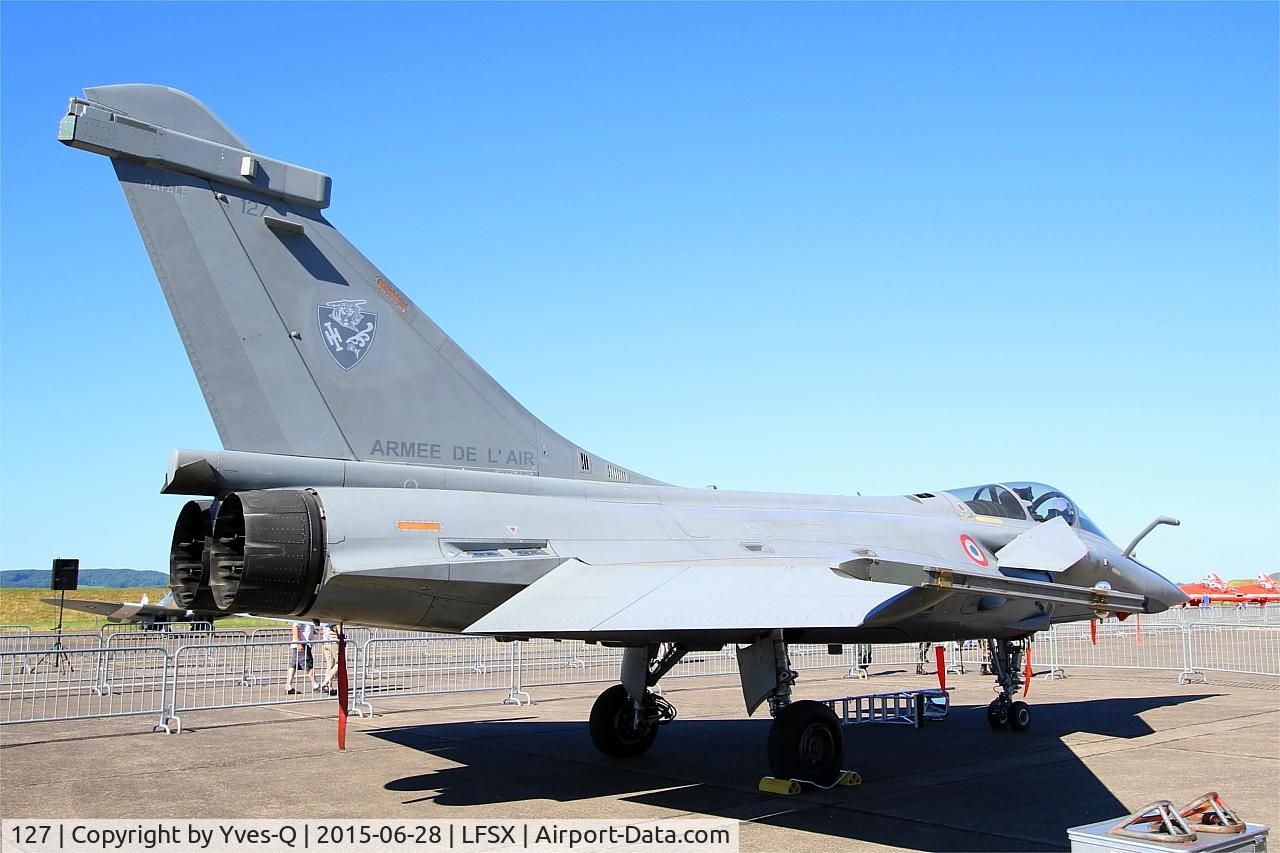 127, Dassault Rafale C C/N 127, Dassault Rafale C (113-GF), Static display, Luxeuil-St Sauveur Air Base 116(LFSX)